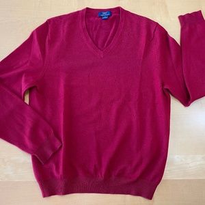 Brooks Brothers 346 Men’s Medium Extra Fine Merino Sweater